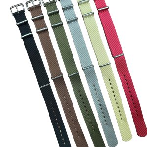 18 MM. NYLON FIBBIA ACCIAIO TINTA UNITA