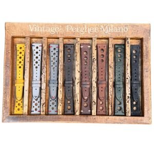 20MM. VINTAGE PELLE  FORATI