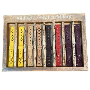 20MM. VINTAGE CAMOSCIO FORATI